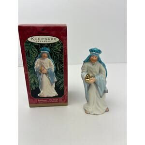 Hallmark Keepsake Balthasar The Magi 1999 Blessed Nativity Porcelain Ornament